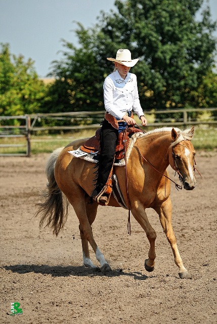 Me Silent Joy und Isabell Marr Ranch Riding zum Ride of America